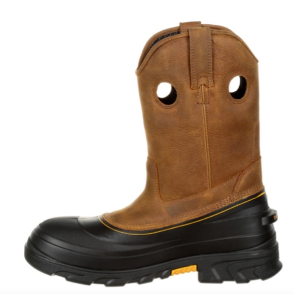 GEORGIA BOOT MEN'S MUDDOG WATERPROOF WORK BOOTS - COMPOSITE TOE - Picture 5 of 8